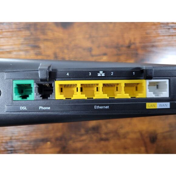 CenturyLink Mini Technicolor‎ C1100T 802.11n WiFi Router Black Small Untested - Picture 9 of 12